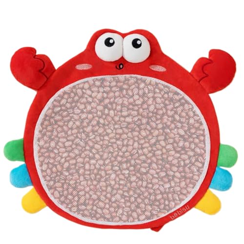 Ceprznvey Beruhigungsspielzeug | Natürliches Beanbag-Spielzeug in Krabbenform für Babys,Kuscheliges Einschlafhilfe Spielzeug Für Kinderwagen & Zuhause Zur Förderung Der Hand-Auge-Koordination Ceprznvey Beruhigungsspielzeug | Natürliches Beanbag-Spielzeug in Krabbenform für Babys,Kuscheliges Einschlafhilfe Spielzeug Für Kinderwagen & Zuhause Zur Förderung Der Hand-Auge-Koordination von Ceprznvey