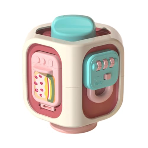 Ceprznvey Busy Cube, Educational Toys, Portable Compact Shape Learning Development Interactive Fine Motor Sensory Games Puzzle Fun Color Matching for Boys Girl Kids Ceprznvey Busy Cube, Educational Toys, Portable Compact Shape Learning Development Interactive Fine Motor Sensory Games Puzzle Fun Color Matching for Boys Girl Kids von Ceprznvey