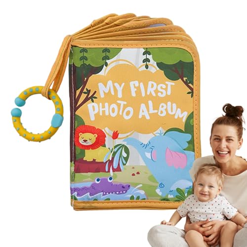 Ceprznvey Fotoalbum für Babys, weiches Familien-Fotobuch für Kleinkinder | niedliches Tagebuch mit sicherem Spiegel, Motiv Löwe, Dekoration für Mutter, Reisegeschenk Ceprznvey Fotoalbum für Babys, weiches Familien-Fotobuch für Kleinkinder | niedliches Tagebuch mit sicherem Spiegel, Motiv Löwe, Dekoration für Mutter, Reisegeschenk von Ceprznvey