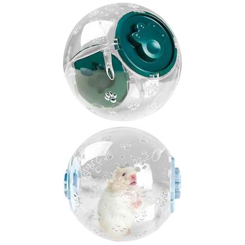 Ceprznvey Hamster Exercise Ball, Running Fitness Wheel, Breathable Play Toy, PP Transparent Cage Ball, Portable Fun Roller, Small Pet Workout, Interactive Activity, Indoor Use Ceprznvey Hamster Exercise Ball, Running Fitness Wheel, Breathable Play Toy, PP Transparent Cage Ball, Portable Fun Roller, Small Pet Workout, Interactive Activity, Indoor Use von Ceprznvey