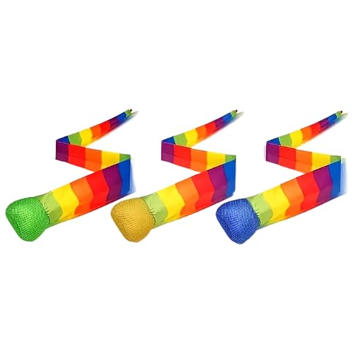 Ceprznvey Kids Play Ball, Colorful Catch Tail Playset, Set of 3 Lightweight Design Portable Outdoor Activities Funny Playground Sports for Kids, Adult, Family Ceprznvey Kids Play Ball, Colorful Catch Tail Playset, Set of 3 Lightweight Design Portable Outdoor Activities Funny Playground Sports for Kids, Adult, Family von Ceprznvey
