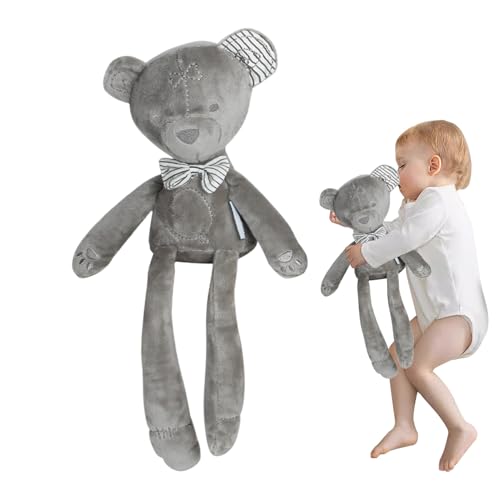 Ceprznvey Plüschtier, Plüsch, weiche Cartoon-Hugging-Puppe, Kissen mit Schleife, Plüsch und PP-Baumwollmaterial, perfekt für Kinder und als Geschenk, blau-rot, Einheitsgröße Ceprznvey Plüschtier, Plüsch, weiche Cartoon-Hugging-Puppe, Kissen mit Schleife, Plüsch und PP-Baumwollmaterial, perfekt für Kinder und als Geschenk, blau-rot, Einheitsgröße von Ceprznvey