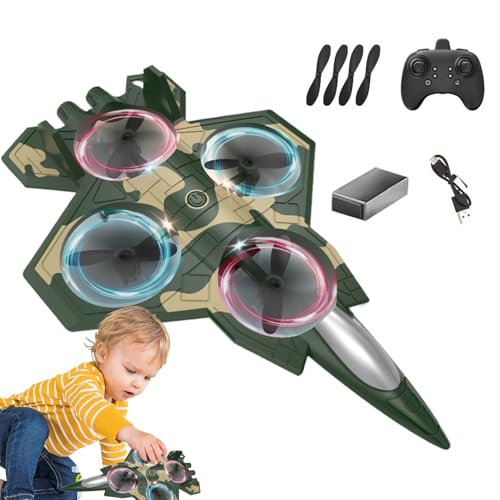 Ceprznvey RC Flugzeuge Für Kinder | RC Flugzeug Flugmodell,2.4Ghz Kunstflug Rollen Kampfflugzeug Outdoor Spielzeug Für Erwachsene Jugendliche Anfänger Ceprznvey RC Flugzeuge Für Kinder | RC Flugzeug Flugmodell,2.4Ghz Kunstflug Rollen Kampfflugzeug Outdoor Spielzeug Für Erwachsene Jugendliche Anfänger von Ceprznvey