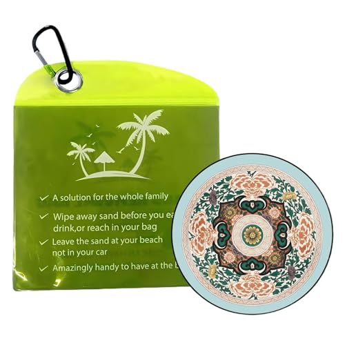 Ceprznvey Sand Remover Bag, tragbarer Strandreiniger, wasserfester Dirt Remover Pouch, hervorragende natürliche Sandentfernung, ideal für Feet und Swimsuits für Urlaub, 100 g Ceprznvey Sand Remover Bag, tragbarer Strandreiniger, wasserfester Dirt Remover Pouch, hervorragende natürliche Sandentfernung, ideal für Feet und Swimsuits für Urlaub, 100 g von Ceprznvey