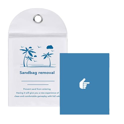 Ceprznvey Sand Remover Bag, tragbarer Strandreiniger, wasserfester Dirt Remover Pouch, hervorragende natürliche Sandentfernung, ideal für Feet und Swimsuits für Urlaub, 100 g Ceprznvey Sand Remover Bag, tragbarer Strandreiniger, wasserfester Dirt Remover Pouch, hervorragende natürliche Sandentfernung, ideal für Feet und Swimsuits für Urlaub, 100 g von Ceprznvey