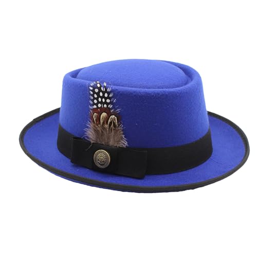 Ceprznvey Schwarze Melone, Oktoberfest-Hut-Kostüm - Deutsches bayerisches Oktoberfestkostüm - Oktoberfest-Outfits für Frauen, mit Federn, Mehrzweck-Embleme für das Oktoberfest von Ceprznvey