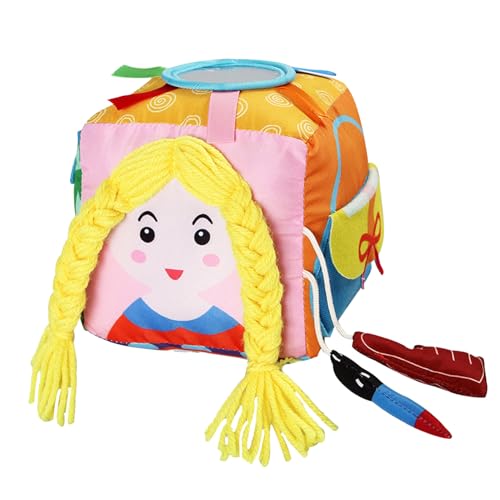 Ceprznvey Sensory Box Toy, Baby Activity Toy, Plush Learning Toy, Crinkle Tissues and Soft Animal Shapes, Portable Educational Play Set, Indoor Outdoor Use, 5.91x5.91x5.91 Ceprznvey Sensory Box Toy, Baby Activity Toy, Plush Learning Toy, Crinkle Tissues and Soft Animal Shapes, Portable Educational Play Set, Indoor Outdoor Use, 5.91x5.91x5.91 von Ceprznvey