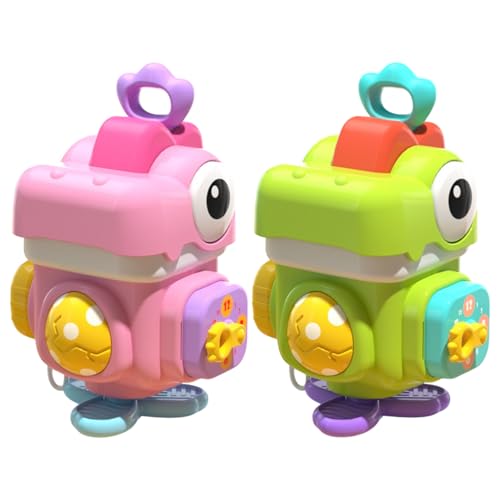 Ceprznvey Sensory Dinosaur Toys, Preschool Learning Toy, Travel Game for Kids, Educational Activity Toy, Fun Handheld Design for Boys Girls, Size 4.13x3.35x5.31 von Ceprznvey