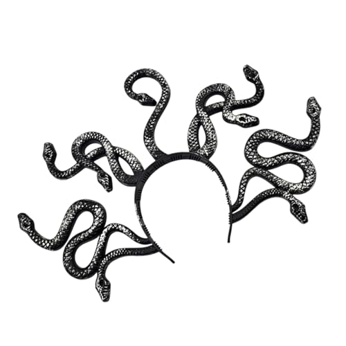 Ceprznvey Snake Headband, Snake Hairband, Snake Headpiece Kostüm, Holiday Cosplay Headpiece, Cosplay Kostüm Headdress Accessories, 28cm/11.02 Zoll for Cosplay Parties, Halloween and themed Events Ceprznvey Snake Headband, Snake Hairband, Snake Headpiece Kostüm, Holiday Cosplay Headpiece, Cosplay Kostüm Headdress Accessories, 28cm/11.02 Zoll for Cosplay Parties, Halloween and themed Events von Ceprznvey