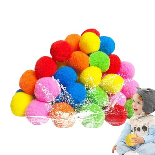 Ceprznvey Wasser Schwammbälle - Kinderspielzeug Draußen Wasserspielbälle - Spritzballons Für Wasserparks Schwimmbäder Garten Ceprznvey Wasser Schwammbälle - Kinderspielzeug Draußen Wasserspielbälle - Spritzballons Für Wasserparks Schwimmbäder Garten von Ceprznvey