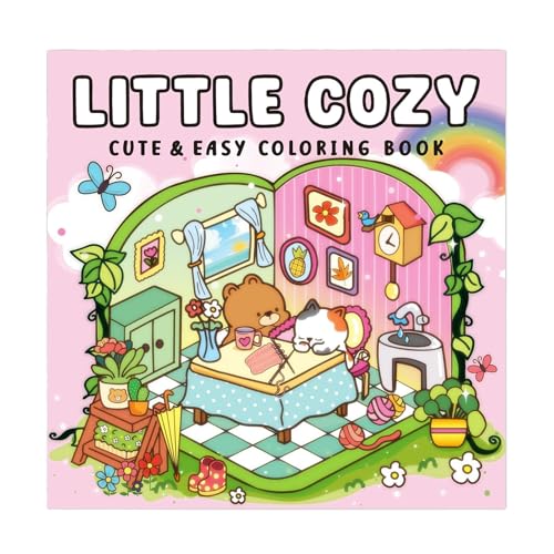 Coloring Book, Easy Cozy Coloring Workbook, Portable Educational Activity, Fun Learning Tool for Creativity, Engaging Preschool Development, School Kindergarten Travel Use Coloring Book, Easy Cozy Coloring Workbook, Portable Educational Activity, Fun Learning Tool for Creativity, Engaging Preschool Development, School Kindergarten Travel Use von Ceprznvey