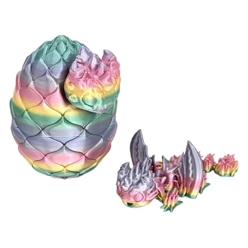 Crystal Dragon, bedrucktes Dragon Egg, Dragon Egg Desk Toys, Fun Crystal Dragon Toy, einzigartiges Drachen-Egg Schreibtisch-Spielzeug für und Mädchen, bedrucktes Kristalldrachen-Egg mit Crystal Dragon, bedrucktes Dragon Egg, Dragon Egg Desk Toys, Fun Crystal Dragon Toy, einzigartiges Drachen-Egg Schreibtisch-Spielzeug für und Mädchen, bedrucktes Kristalldrachen-Egg mit von Ceprznvey