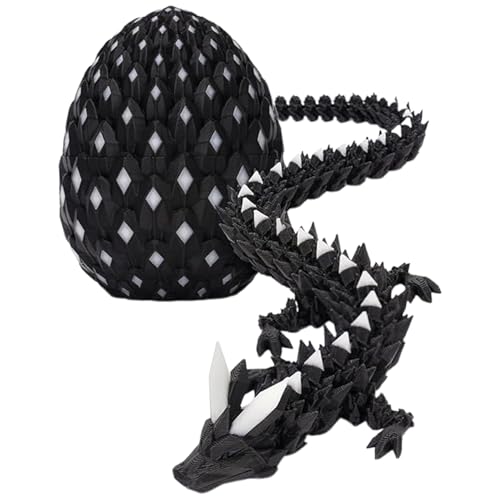 Dragon Egg 3D Printed, Fantasy Desktop Ornament Figure, Sensory Craft Toy, Fun Easter Basket Stuffer for Boys Girls, Decorative Collectible, Desk Bedroom Shelf Party Display Dragon Egg 3D Printed, Fantasy Desktop Ornament Figure, Sensory Craft Toy, Fun Easter Basket Stuffer for Boys Girls, Decorative Collectible, Desk Bedroom Shelf Party Display von Ceprznvey