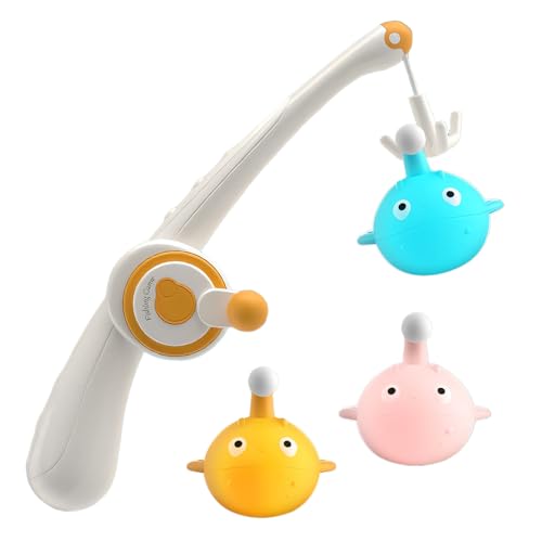 Fishing Bath Toy Set, Floating Magnetic Fish Toy, Glowing Swimming Pool Game, Color Teaching and Learning Fun, Ideal for , Bath Game with Light 9.45x2.36x2.36 Fishing Bath Toy Set, Floating Magnetic Fish Toy, Glowing Swimming Pool Game, Color Teaching and Learning Fun, Ideal for , Bath Game with Light 9.45x2.36x2.36 von Ceprznvey