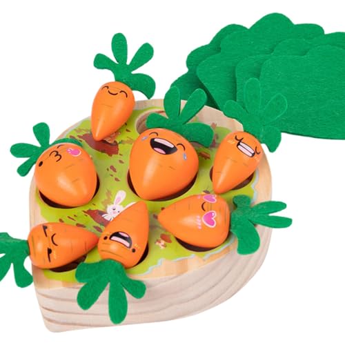 Kids Carrot Toys, Kids Easter Toys, Educational Toy, Carrot Harvest Toy, Wooden Developmental Shape Sorting Game, Funny Novelty Shape Sorting Matching Toys, 12.2x5.31 Inches for Kids, Birthday, Easter Kids Carrot Toys, Kids Easter Toys, Educational Toy, Carrot Harvest Toy, Wooden Developmental Shape Sorting Game, Funny Novelty Shape Sorting Matching Toys, 12.2x5.31 Inches for Kids, Birthday, Easter von Ceprznvey