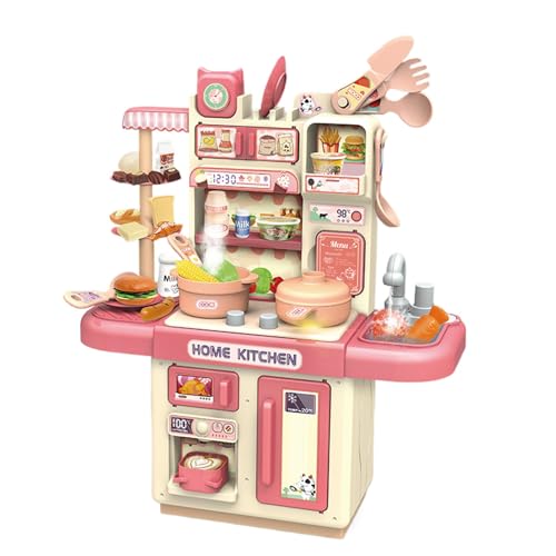 Kitchen Playset, Pretend Cooking Toys, Realistic Food Accessories Interactive Cookware Set for Children’s Day Present, 11.81x5.31x14.17 Inches, ABS Material, 700g Kitchen Playset, Pretend Cooking Toys, Realistic Food Accessories Interactive Cookware Set for Children’s Day Present, 11.81x5.31x14.17 Inches, ABS Material, 700g von Ceprznvey