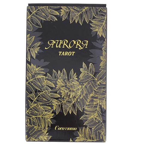 Tarot Cards Beginners, Oracle Reading Set, Fortune Telling Games, 78 Stück, Original Polar Lights Theme Sturdy Construction for All Ages, 4,13 x 2,48 Zoll von Ceprznvey