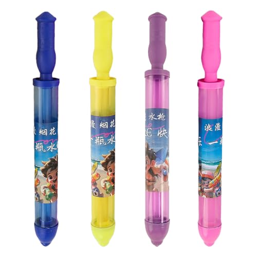 Water Spray Toy, Pool Game Toy, Firework Sprinkler Wand, High Pressure Pull Design, Interactive Splash Fun, Summer Party Outdoor Pool Play, 17.72x1.97 von Ceprznvey