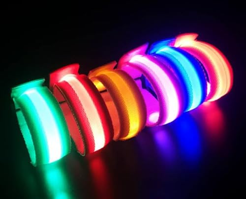 Cerioll LED Armbänder, 8 Stück LED Light Up Armbänder Glühen blinkende Glühen in der dunklen Partyzubehör für Geburtstagsparty Geschenke, Hochzeit, Raves, Konzert, Camping Cerioll LED Armbänder, 8 Stück LED Light Up Armbänder Glühen blinkende Glühen in der dunklen Partyzubehör für Geburtstagsparty Geschenke, Hochzeit, Raves, Konzert, Camping von Cerioll