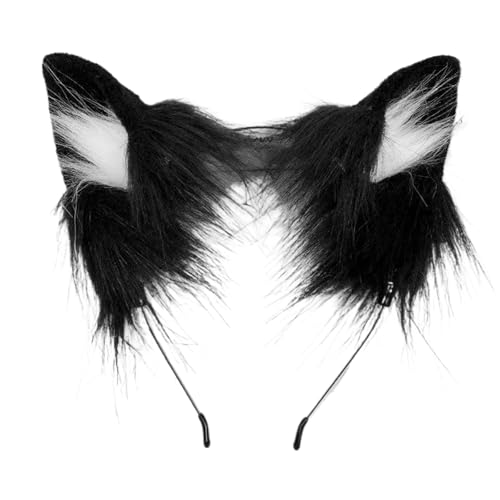 Handgefertigte Kopfbedeckung mit Fuchs-/Wolf-Katzenohren, Kunstfell, Fuchs, Katzenohren, Stirnband, handgefertigt, pelzige Fuchsohren, Plüsch-Tierohren, Kopfbedeckung, Cosplay-Kostüme Handgefertigte Kopfbedeckung mit Fuchs-/Wolf-Katzenohren, Kunstfell, Fuchs, Katzenohren, Stirnband, handgefertigt, pelzige Fuchsohren, Plüsch-Tierohren, Kopfbedeckung, Cosplay-Kostüme von Cerioll