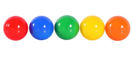Lotterie Kugeln, 50 Stück Tombola Bälle, 3cm Bunt Bingokugeln, Befüllbare Kugeln Ornament Ohne Zahl, Teilbare Plastikkugeln Für Partygeschenke, Party Event Requisiten von Cerioll