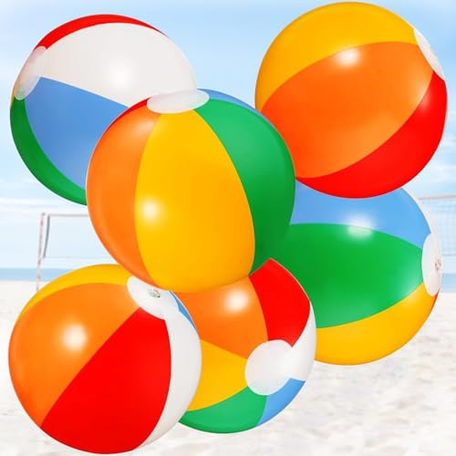 Cerkkapo 6 Stück Wasserball, 22cm Wasserball Aufblasbar,Strandball Aufblasbar,Wasserbälle Aufblasbar,Beach Ball Wasserball Kinder für Sommeraktivitäten im Freien,Beach Party für Kinder Erwachsene Cerkkapo 6 Stück Wasserball, 22cm Wasserball Aufblasbar,Strandball Aufblasbar,Wasserbälle Aufblasbar,Beach Ball Wasserball Kinder für Sommeraktivitäten im Freien,Beach Party für Kinder Erwachsene von Cerkkapo