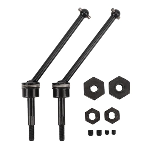 2 pcs RC Front Steel Drive Shaft CVD Axle, RC Car Drive Shaft Upgrade Parts for 1/8 LMT RC Climbing Car Crawlers Buggy von Cerlyiont
