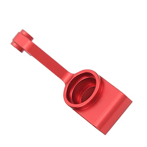 2pcs Aluminium Heckstubachse Ersatz, Aluminium Heck -Stubachse Knöchelträger Upgrades, RC Heck -Hub -Träger für Traxxas Rustler 4WD 670641 670764 1:10 RC -Auto RC -Auto (Red) von Cerlyiont