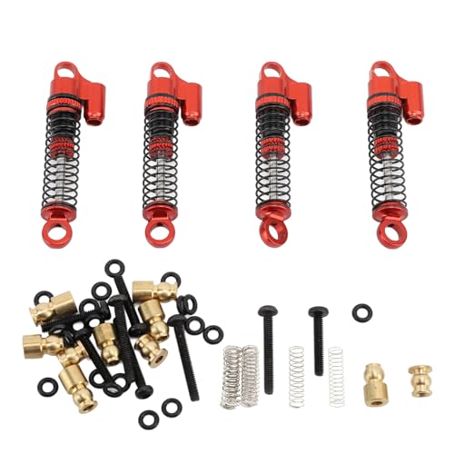 4 pcs RC Shock Absorber Set, Front Rear Shock Absorber, Aluminum CNC Machining RC Crawler Damper for 1/18 4WD CP18P RC Car 4 pcs RC Shock Absorber Set, Front Rear Shock Absorber, Aluminum CNC Machining RC Crawler Damper for 1/18 4WD CP18P RC Car von Cerlyiont