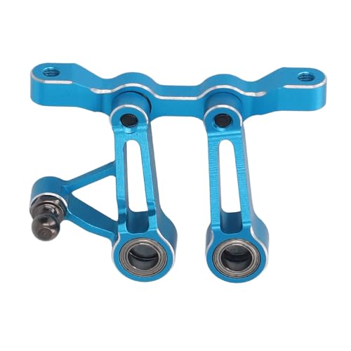 Aluminum Alloy Steering Assembly, RC Car Steering Kit, Aluminum Alloy Steering Assembly Steering Knuckle Kit for XV02 XV01 von Cerlyiont