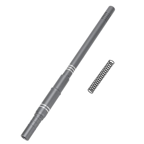 Aluminum Center Drive Shaft, RC Car Center Drive Shaft High Speed Support Set for 1/8 4X4 4S BLX Remote Control Car (Ti Color) von Cerlyiont