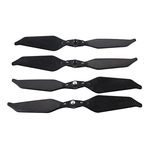 Carbon Fiber Folding 2-Blade Propeller Noise Reduction Fit for Phantom 3 RC Drone, Props Accessories (2 Pair) von Cerlyiont