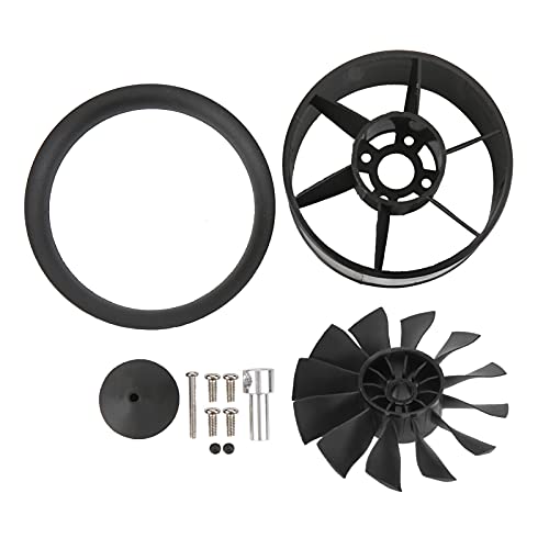 Cerlyiont 12 Pcs RC Planes 50mm Ducted Fan Unit, 12‑Blade Propeller Ducted Fan for 3300/4000/4600/5000KV Motor (Positive Paddle) von Cerlyiont