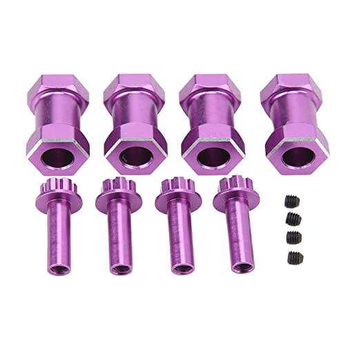 Cerlyiont 4PCS -Rad -Hex -Hub, RC -Hex -Antriebsadapter mit 20 -mm -Offset -Erweiterung Crawlers Rad Hex -Antriebsadapter für 1/10 RC Crawler Axial Scx10 D90 Reparatur und Upgrade (1) von Cerlyiont