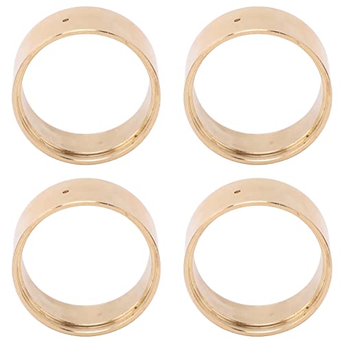 Cerlyiont 4pcs RC Messing Interner Beadlock Ring RC -Auto Klemmring 1 Zoll Rad Rand für axiales SCX24 1/24 RC -Auto von Cerlyiont