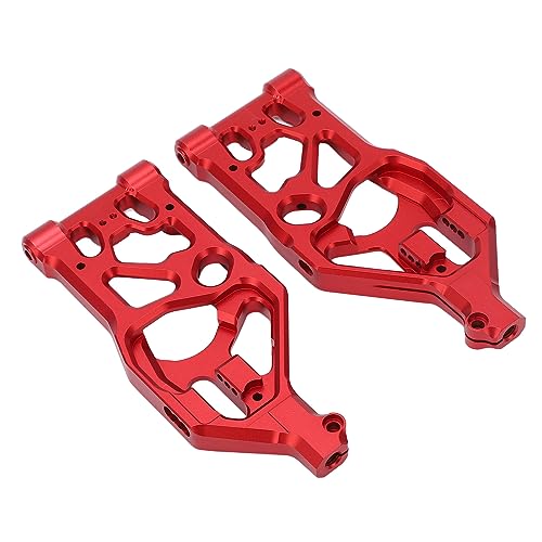 Cerlyiont Aluminium hintere untere Suspensionsarme, vordere und hintere Federhalte, RC Untere Vorderhaltungsarme für arrma 1/5 (Red) von Cerlyiont
