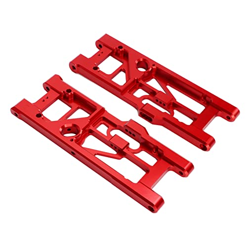 Cerlyiont Aluminiumaufhängung Arme vorne unteren Heck unteren, RC Heck untere Suspension, Aluminium Heck unteren Armen verbessert Teile für arrma 1/5 Ausgestoßener Kraton (Red) von Cerlyiont