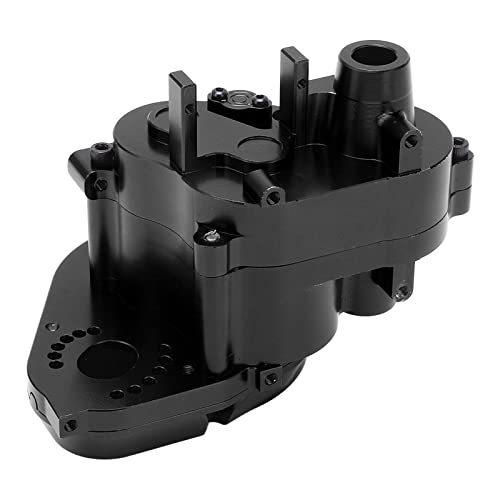 Cerlyiont Getriebekoffer Getriebe -Upgrades Teil, Aluminiumlegierung Hochfestigkeitsübertragungskoffer für axiale RBX10 1/10 RC -Auto (Black) von Cerlyiont