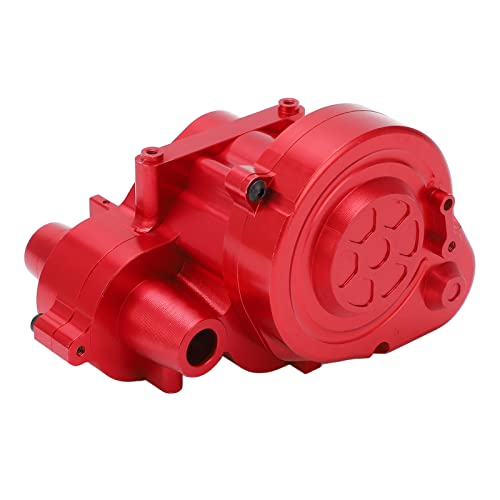 Cerlyiont Getriebekoffer Getriebe -Upgrades Teil, Aluminiumlegierung Hochfestigkeitsübertragungskoffer für axiale RBX10 1/10 RC -Auto (Red) von Cerlyiont
