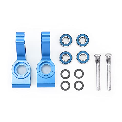 Cerlyiont Heckstummel -Achsenträger, hinterer Lagerträger, Aluminium Heck -Stubachse mit Lagerverträgen mit Slash 2WD 1/10 RC -Auto -Upgrade -Teilen (blau) (Blue) von Cerlyiont