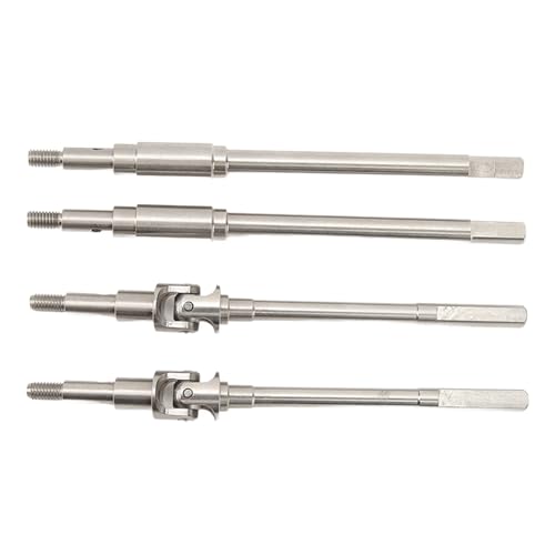 Cerlyiont RC -Auto -Vorderachse -Antriebswelle, vordere Hinterachsenantriebswelle CVD -Set, Edelstahl -RC -Autoachse -Welle für RC -Autos Cerlyiont RC -Auto -Vorderachse -Antriebswelle, vordere Hinterachsenantriebswelle CVD -Set, Edelstahl -RC -Autoachse -Welle für RC -Autos von Cerlyiont