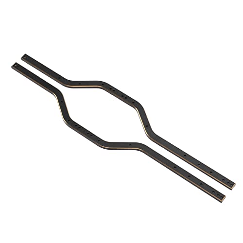Cerlyiont RC Chassis Frame Rails, SCX24 Frame Rails, Metal Replacement RC Car Chassis Beam, Left and Right Frame Chassis for Axial AXl0005 1/24 RC Car Cerlyiont RC Chassis Frame Rails, SCX24 Frame Rails, Metal Replacement RC Car Chassis Beam, Left and Right Frame Chassis for Axial AXl0005 1/24 RC Car von Cerlyiont