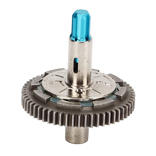 Cerlyiont RC Clutch Spur Gear, 57T -Spurgetriebe Slipper Clutch -Set, Aluminiumlegierung Metallstahl -Slipper -Set, RC -Kupplungssporngetriebe für 1/8 Upgrade, (Blau) von Cerlyiont