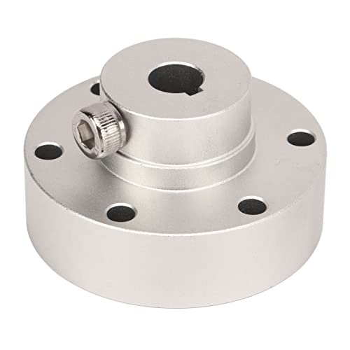 Cerlyiont RC -Flanschkupplungsstecker, Aluminiumlegierung RC Key Hub -Wellenkupplung, RC -Kopplungsstecker, 10 mm Durchmesser, Wellenachse für DIY -RC -Modellmotoren von Cerlyiont