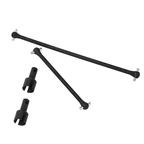 Cerlyiont RC Front Heck Stahlantriebswelle, RC -Autoantriebswelle vordere und hintere universelle Antriebswelle für 1/8 4WD Sledg Cerlyiont RC Front Heck Stahlantriebswelle, RC -Autoantriebswelle vordere und hintere universelle Antriebswelle für 1/8 4WD Sledg von Cerlyiont