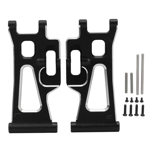 Cerlyiont RC Front Unterschwung Arm Aluminium Legierungshängung Arm Kit RC -Autozubehör für MJX 1/14 14210 14209 Verbesserung der glatten Fahrt Verbesserung (Schwarz) von Cerlyiont