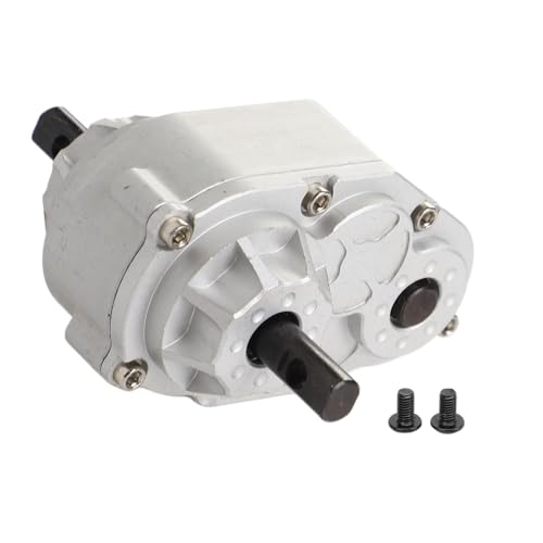 Cerlyiont RC -Getriebegehäuse, Aluminiumlegierung RC Crawler Moving Gearbox, RC -Transfergehäuseersatz für D90 1/10 Modellkletterwagen von Cerlyiont