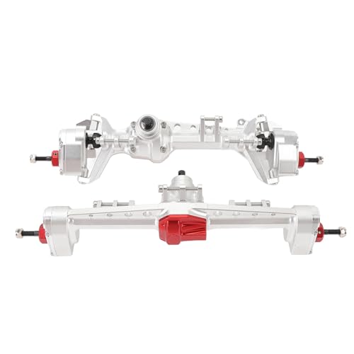 Cerlyiont Vorder- und hintere Portalachse Set, Aluminiumlegierung RC Crawler Car Achsgehäuse für SCX10 III 1/10 Crawler -Autos Cerlyiont Vorder- und hintere Portalachse Set, Aluminiumlegierung RC Crawler Car Achsgehäuse für SCX10 III 1/10 Crawler -Autos von Cerlyiont