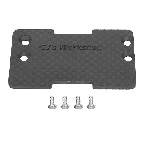 Cerlyiont Vorderbatteriehalter, Kohlefaser -Batterie -Tablett, RC -Auto -Front -Batterieplatte, Kohlefaser -Chassis -Batteriefachmontage für VS4 10 VS4 10PRO SCX10 1/10 RC -Auto Cerlyiont Vorderbatteriehalter, Kohlefaser -Batterie -Tablett, RC -Auto -Front -Batterieplatte, Kohlefaser -Chassis -Batteriefachmontage für VS4 10 VS4 10PRO SCX10 1/10 RC -Auto von Cerlyiont