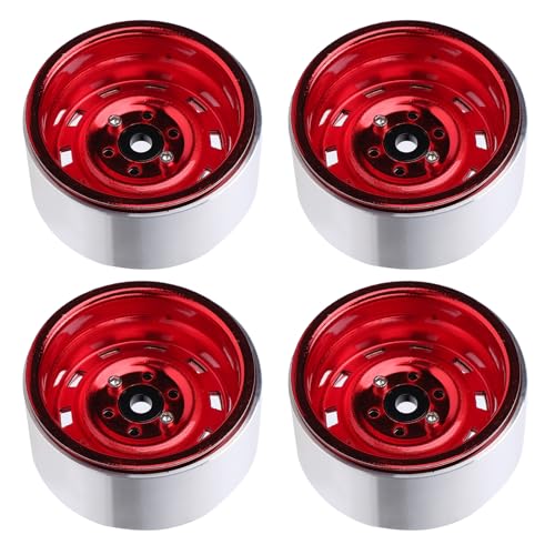 Crawler Car Wheel Hub, Beadlock Wheels RC Wheel Rim Set Wheel Hub, 5 Groove 1.9inch 10 Square Holes Car Crawler Upgrade Par von Cerlyiont